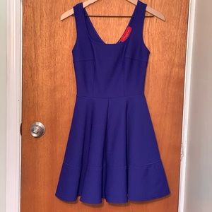 AKIRA Royal Blue Skater Dress